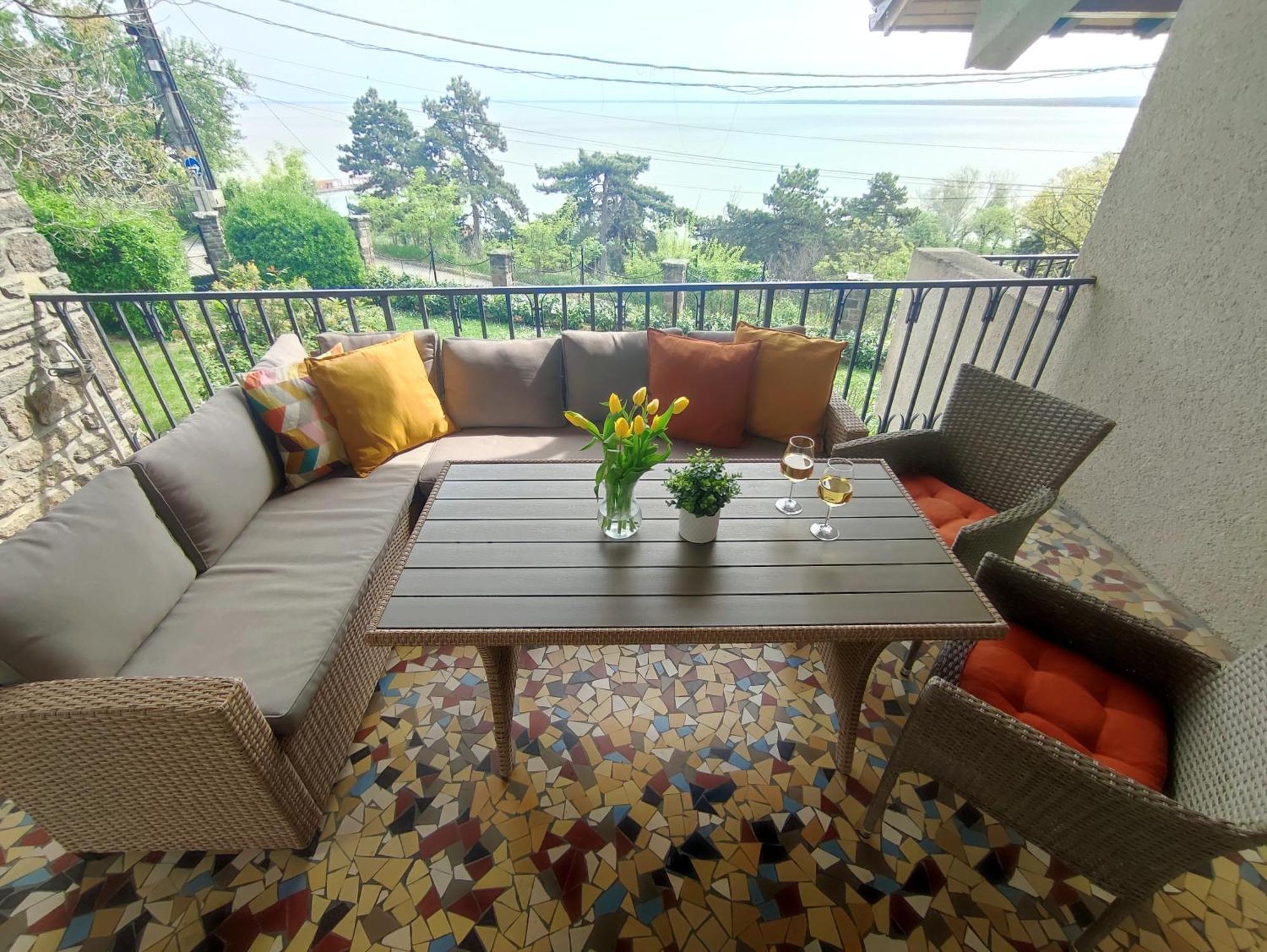 Dorka Villa Tihany Exteriör bild
